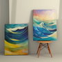 Wallity Set de 2 Cuadros Decorativos sobre Lienzo 50 x 70 cm